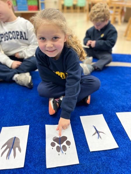 PreK-4 students learning